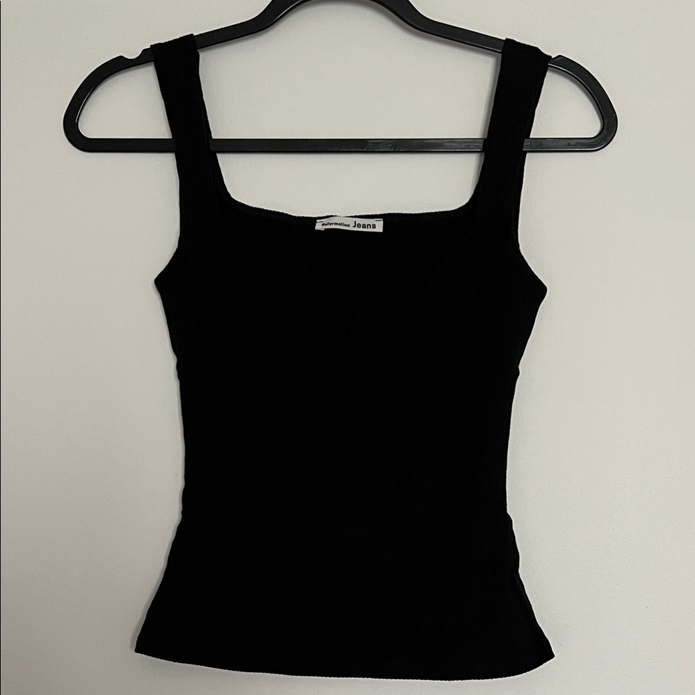 Reformation Jeans Ribbed Tank Top